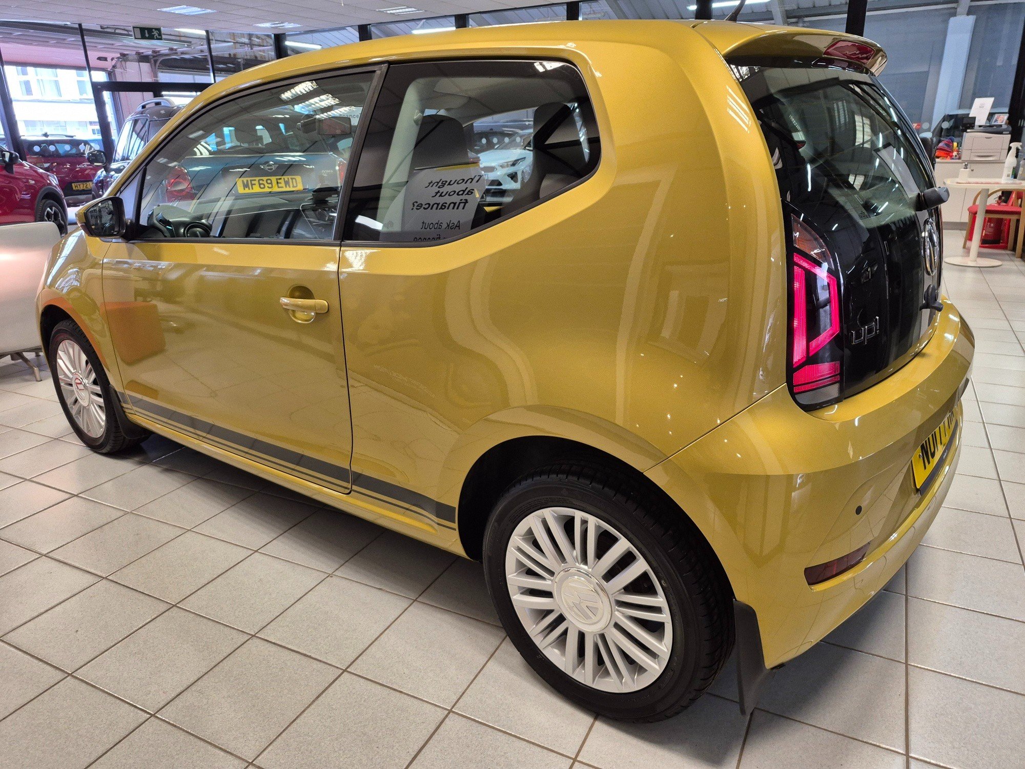 Used 2017 Volkswagen UP! 1.0 Move up! Hatchback 3dr Petrol Manual Euro ...